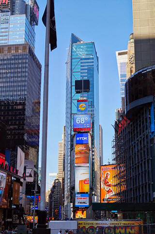 Times Square new york NYE